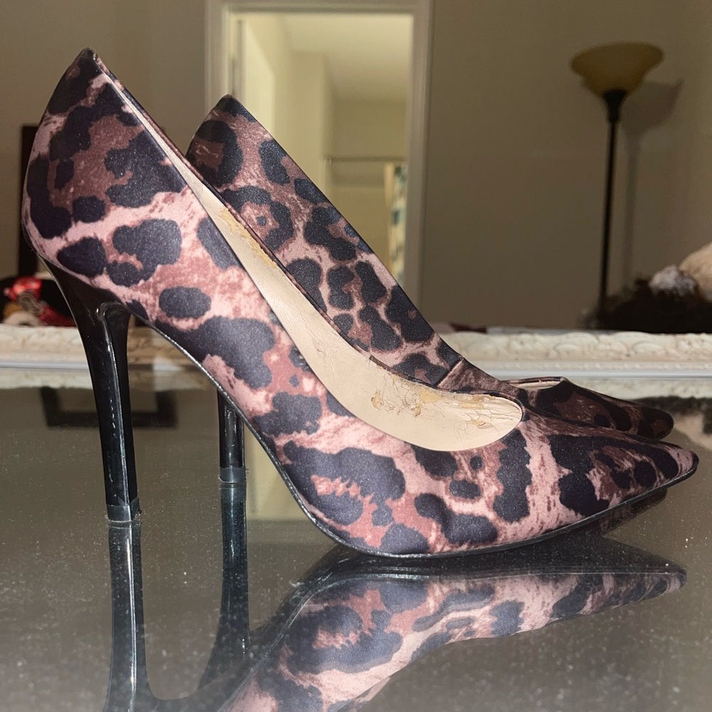 Animal Print Pumps